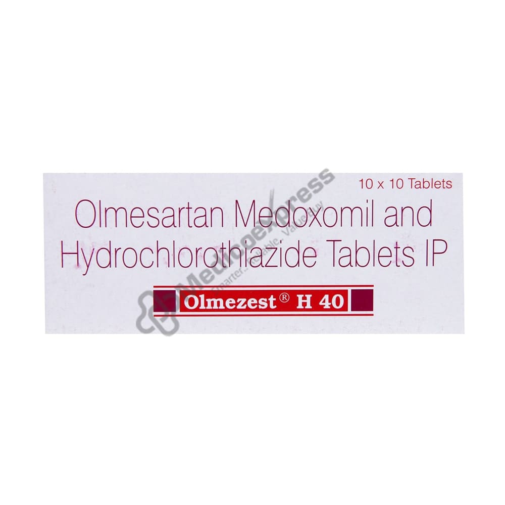 Olmezest H 40 Tablet 10's