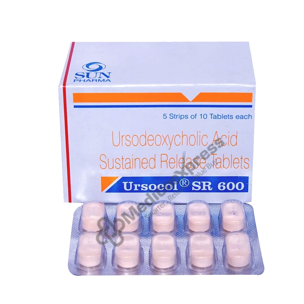 Ursocol SR 600 Tablet 10's