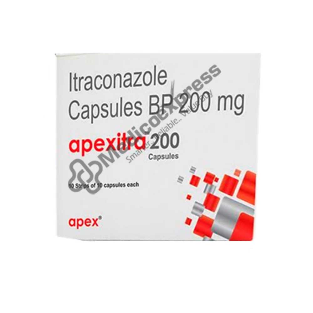 Apexitra 200 Capsule 10's