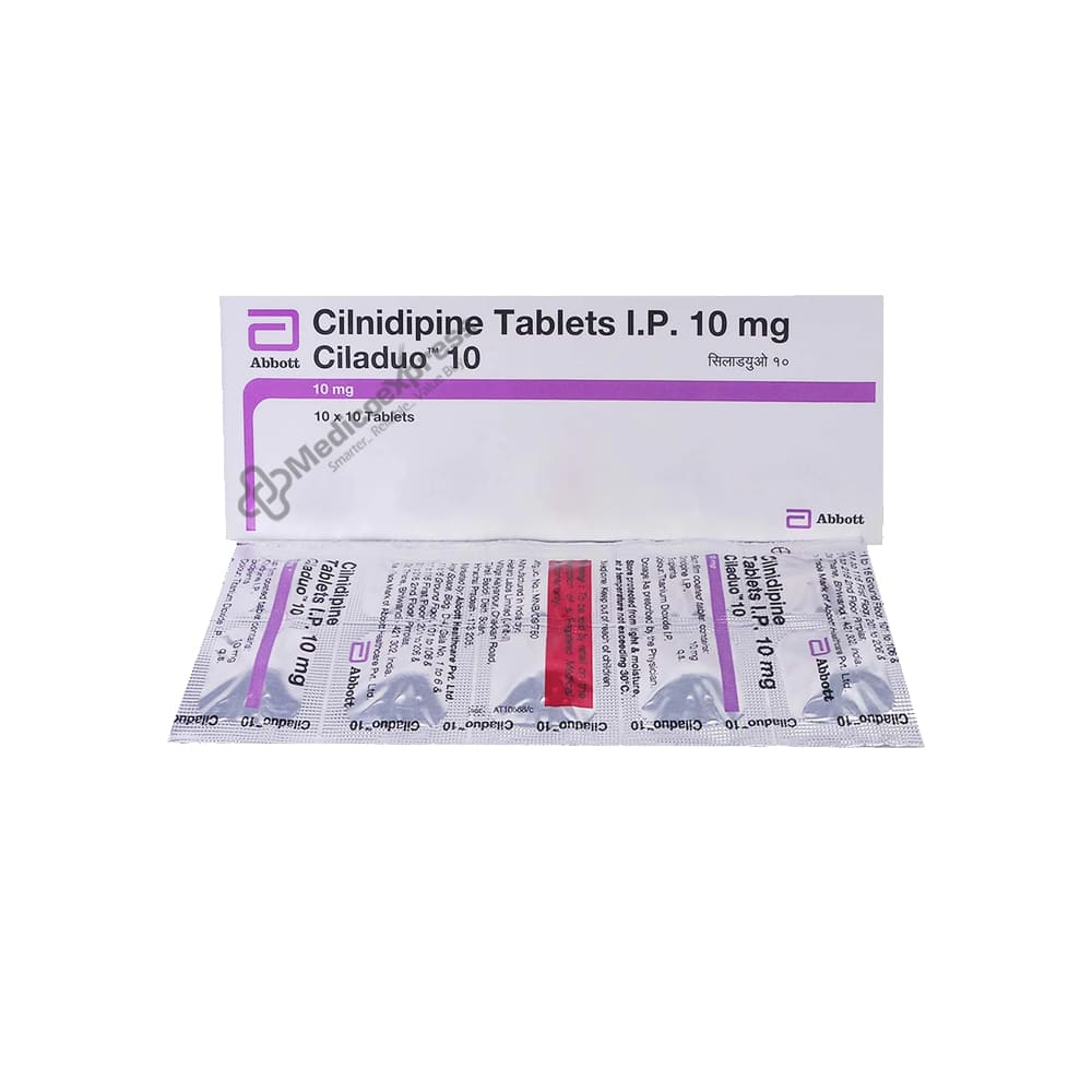 Ciladuo 10 mg Tablet 10's