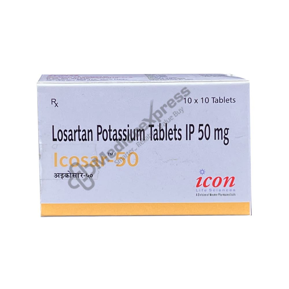 Icosar 50mg Tablet 10’S