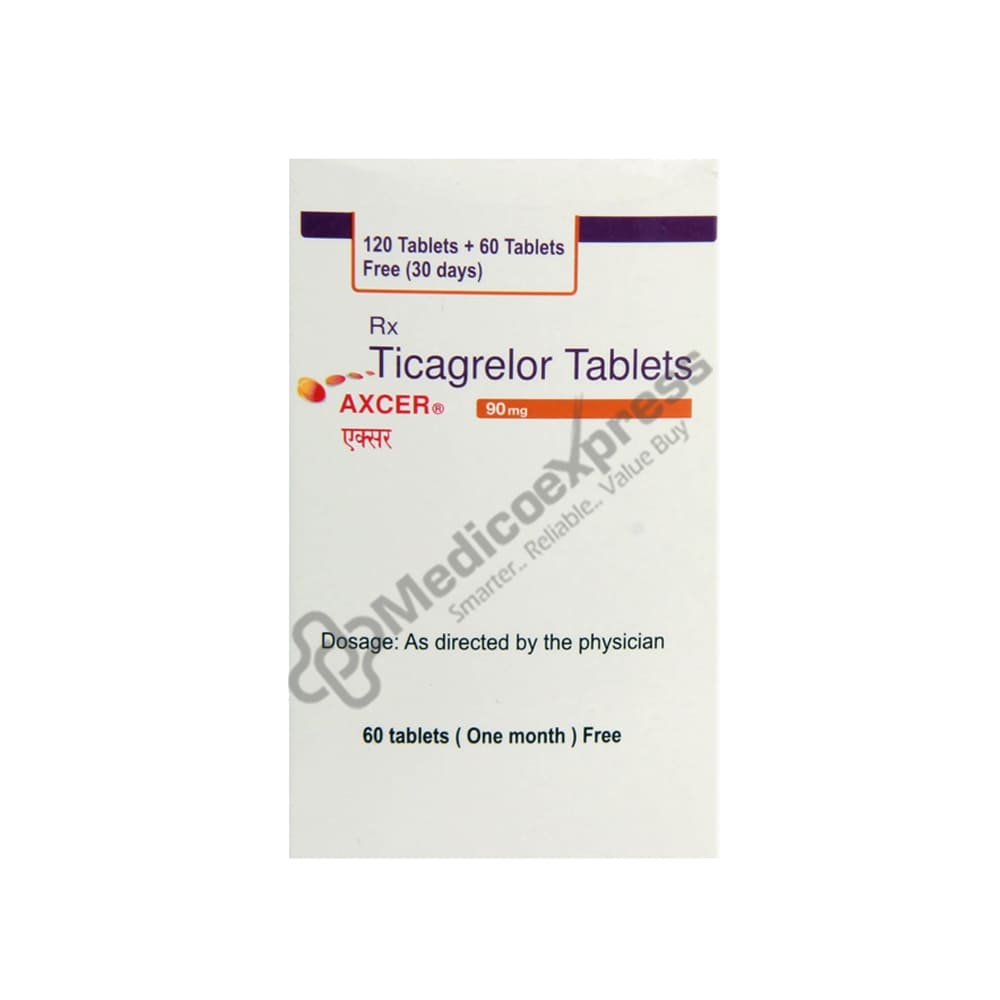 Axcer 90mg Tablet 14's