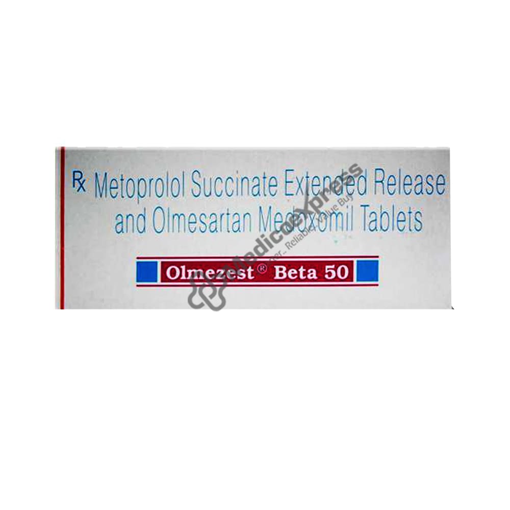 Olmezest Beta 50 Tablet 10's