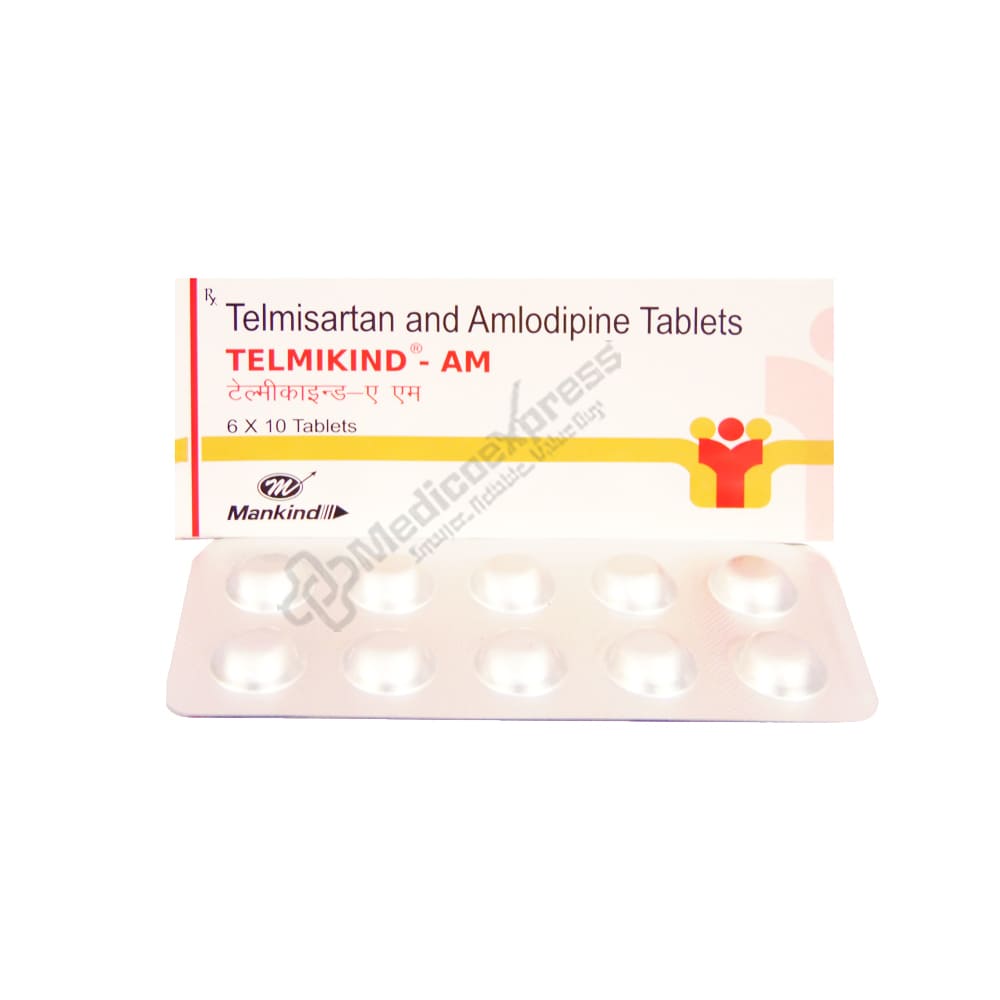 Telmikind-Am Tablet 10's