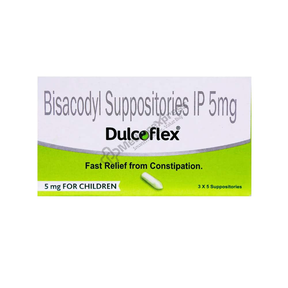 Dulcoflex 5mg Suppository For Children 5's