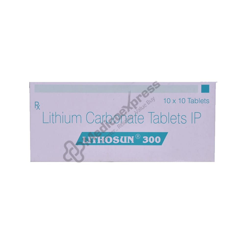 Lithosun 300mg Tablet 10'S