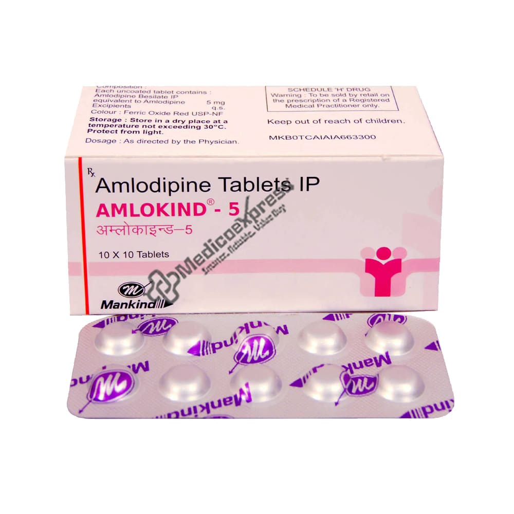 Amlokind 5 Tablet 10's