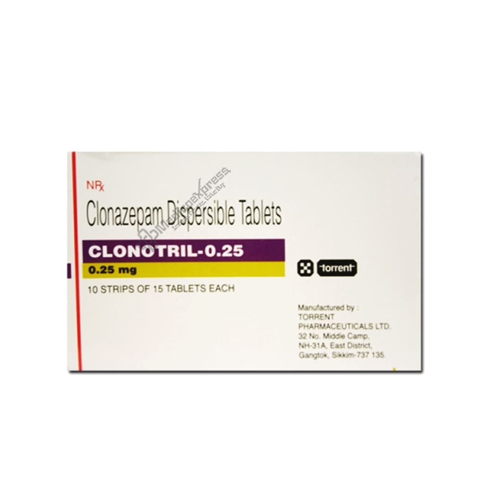 Clonotril 0.25mg