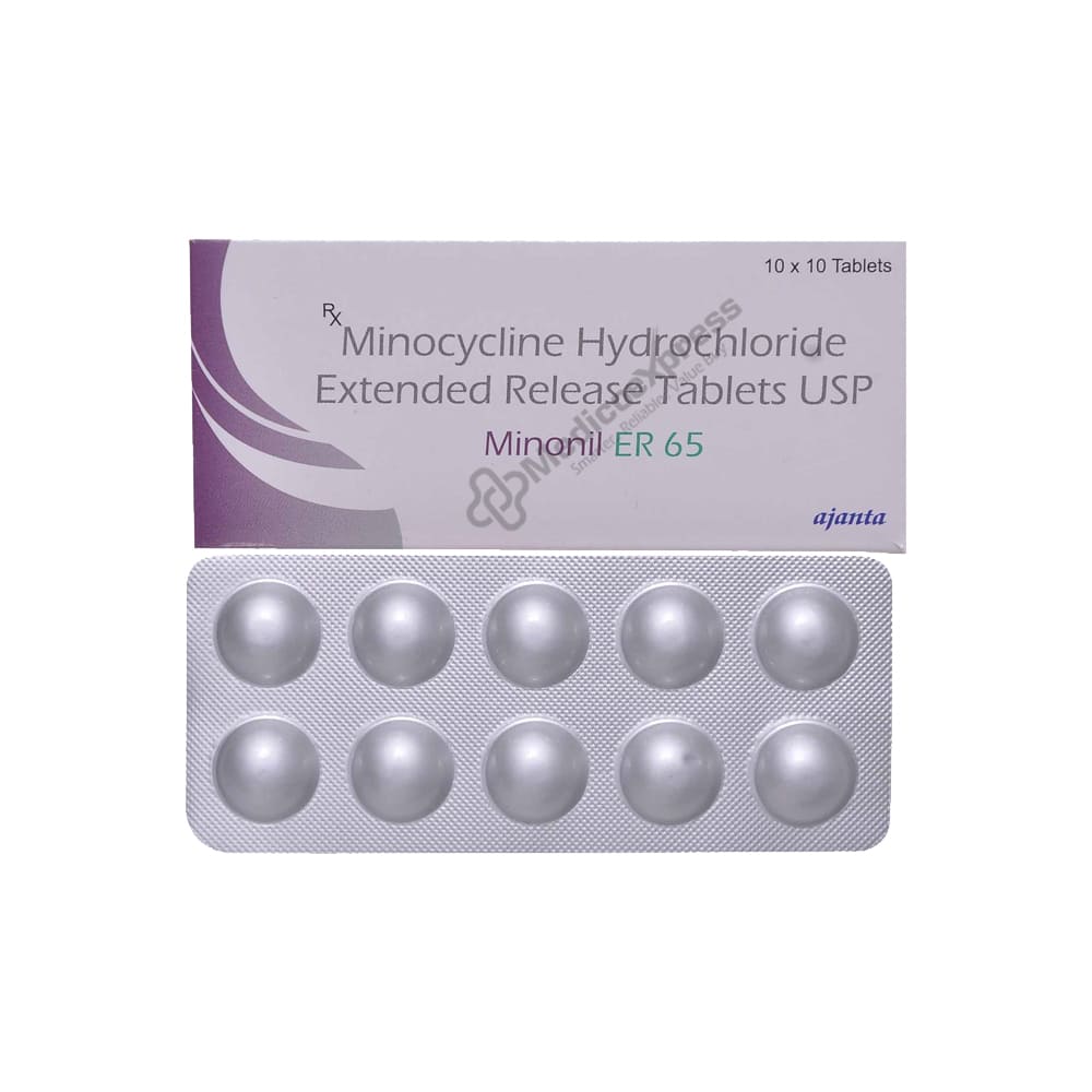 Minonil ER 65 mg Tablet 10's