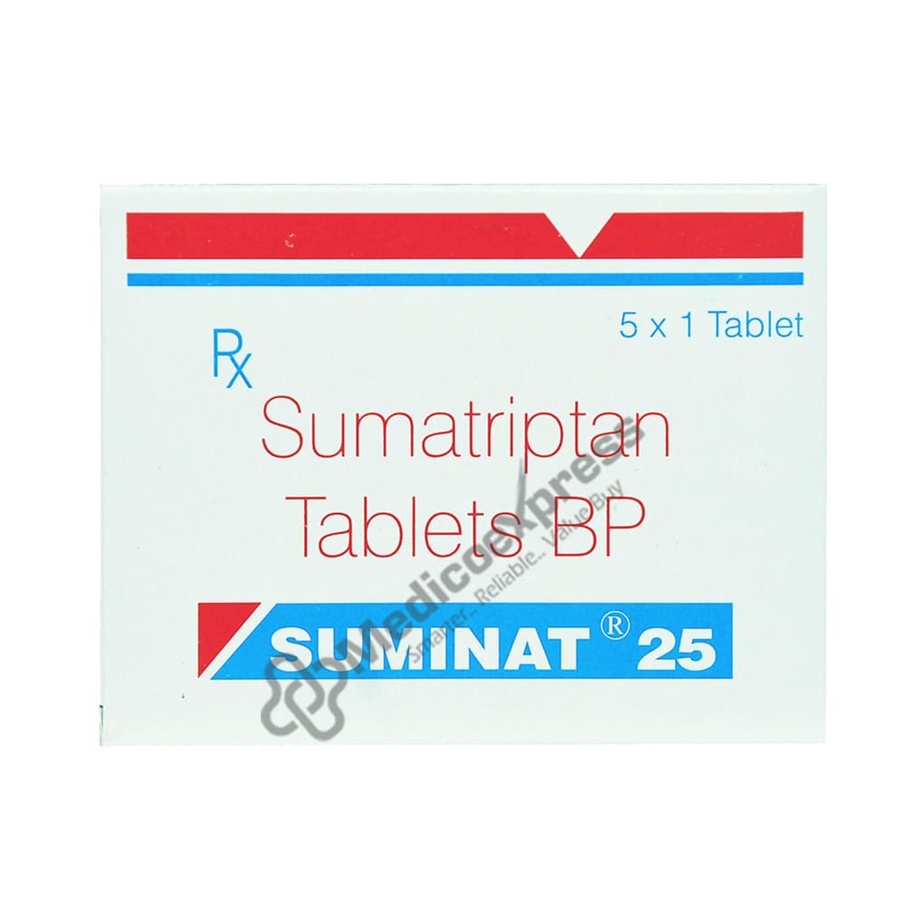 Suminat 25 Tablet 1's