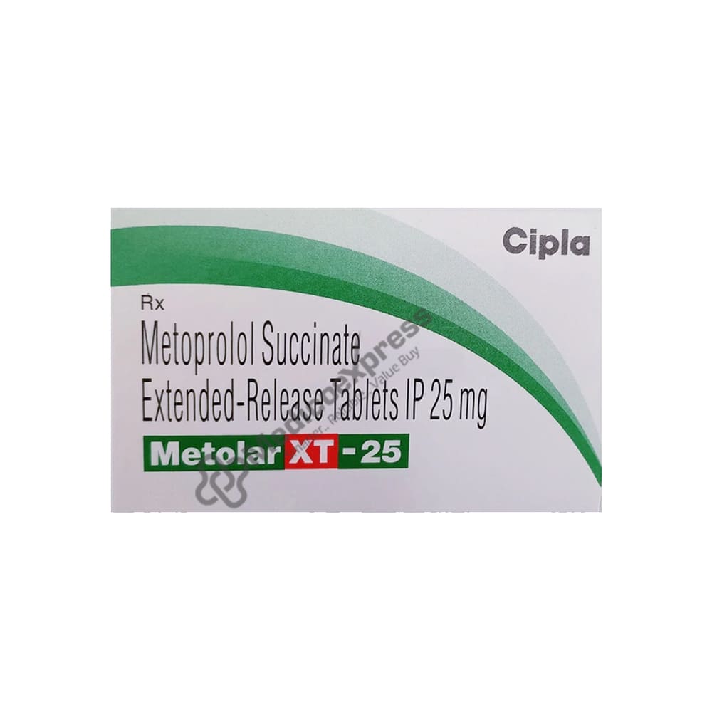 Metolar Xt 25 Tablet 15's