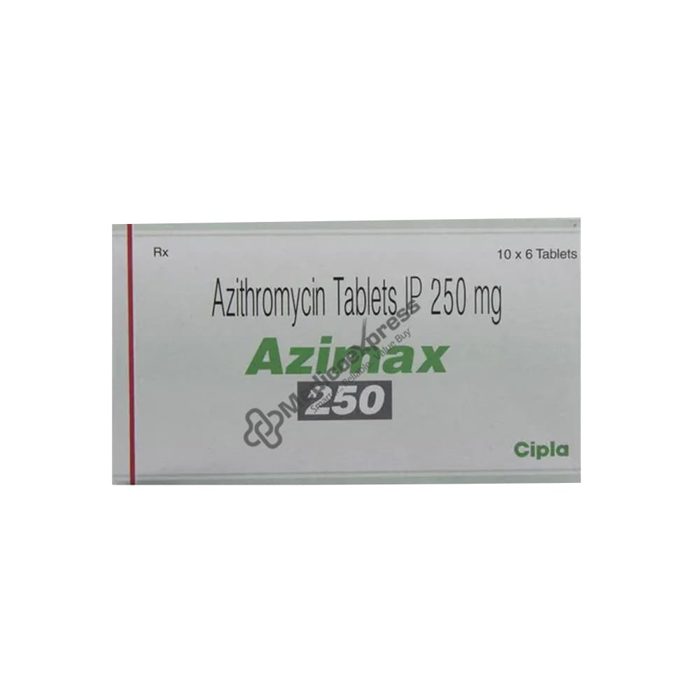 Azimax 250 mg Tablet 6's