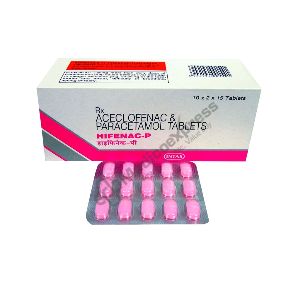 Hifenac-p tablet 15's