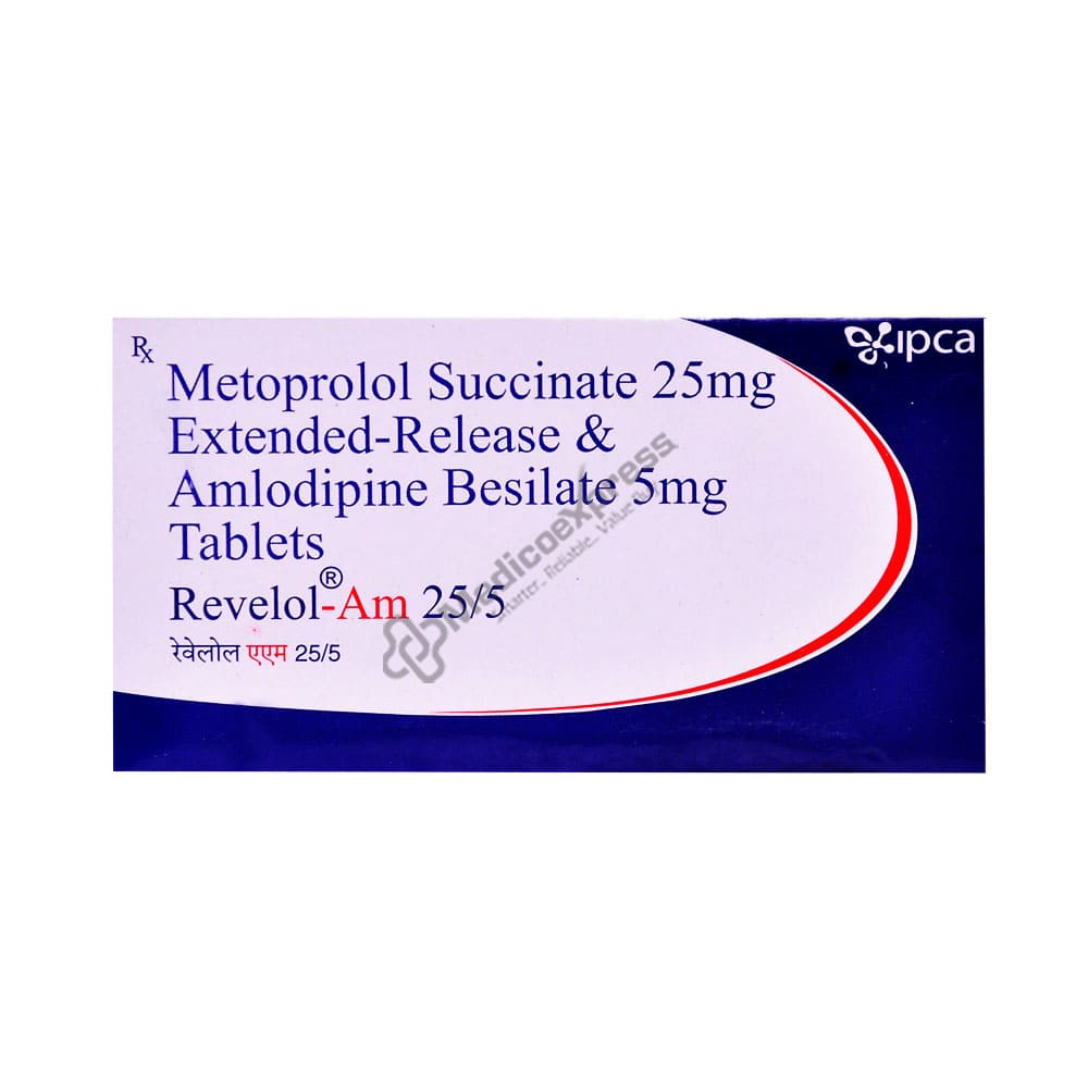 Revelol Am 25/2.5 Tablet 10's