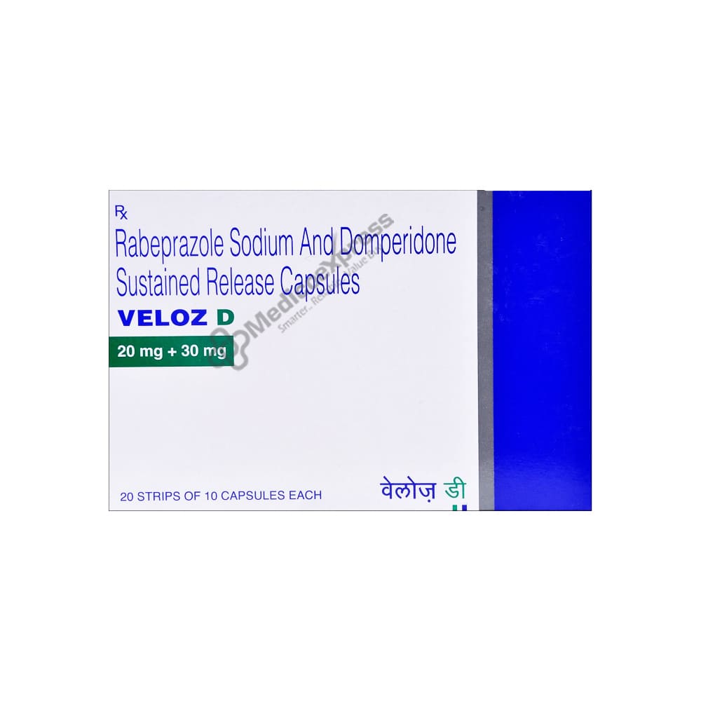 Veloz D Capsule 10's