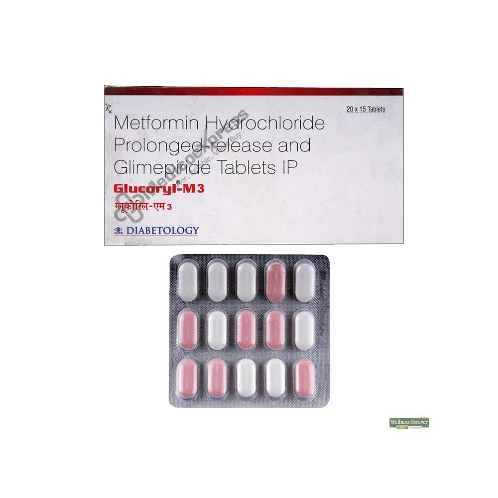 Glucoryl M3 Tablet 15's