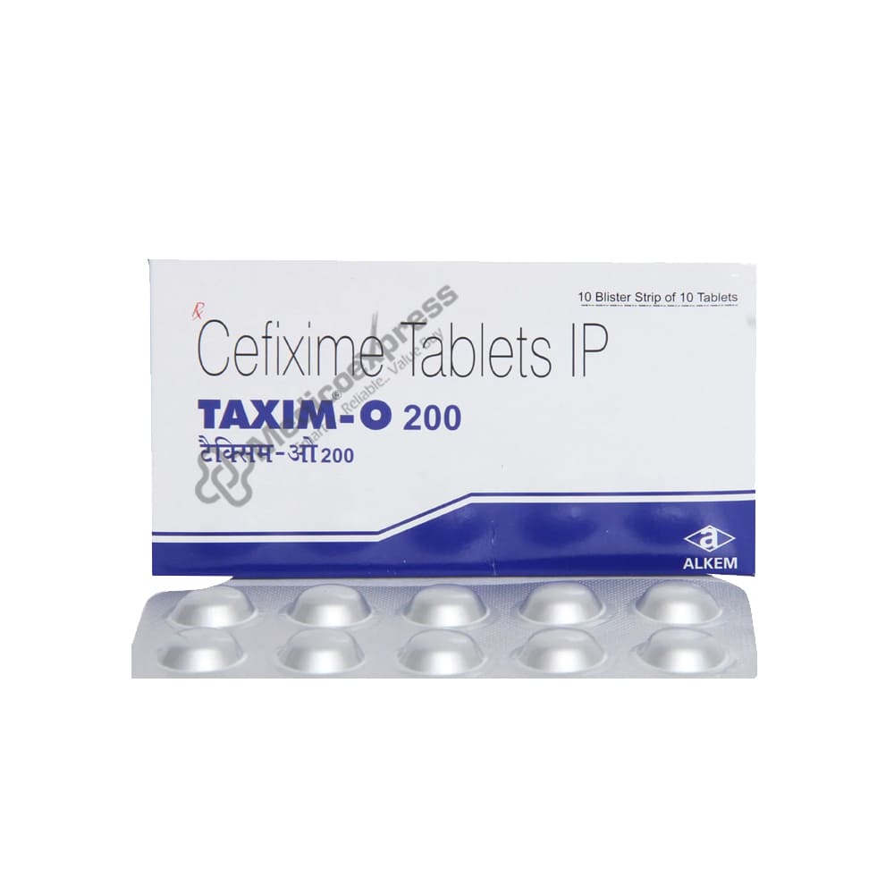 Taxim O 200 mg Tablet 10's