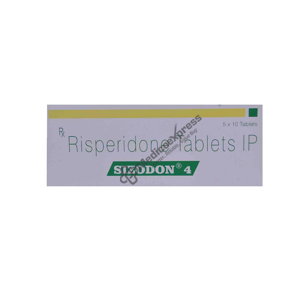 Sizodon 4mg Tablet 10'S