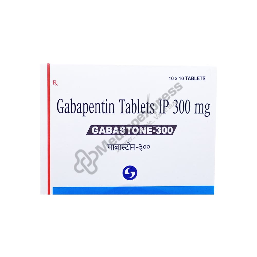 Gabastone 300mg Tablet 10's